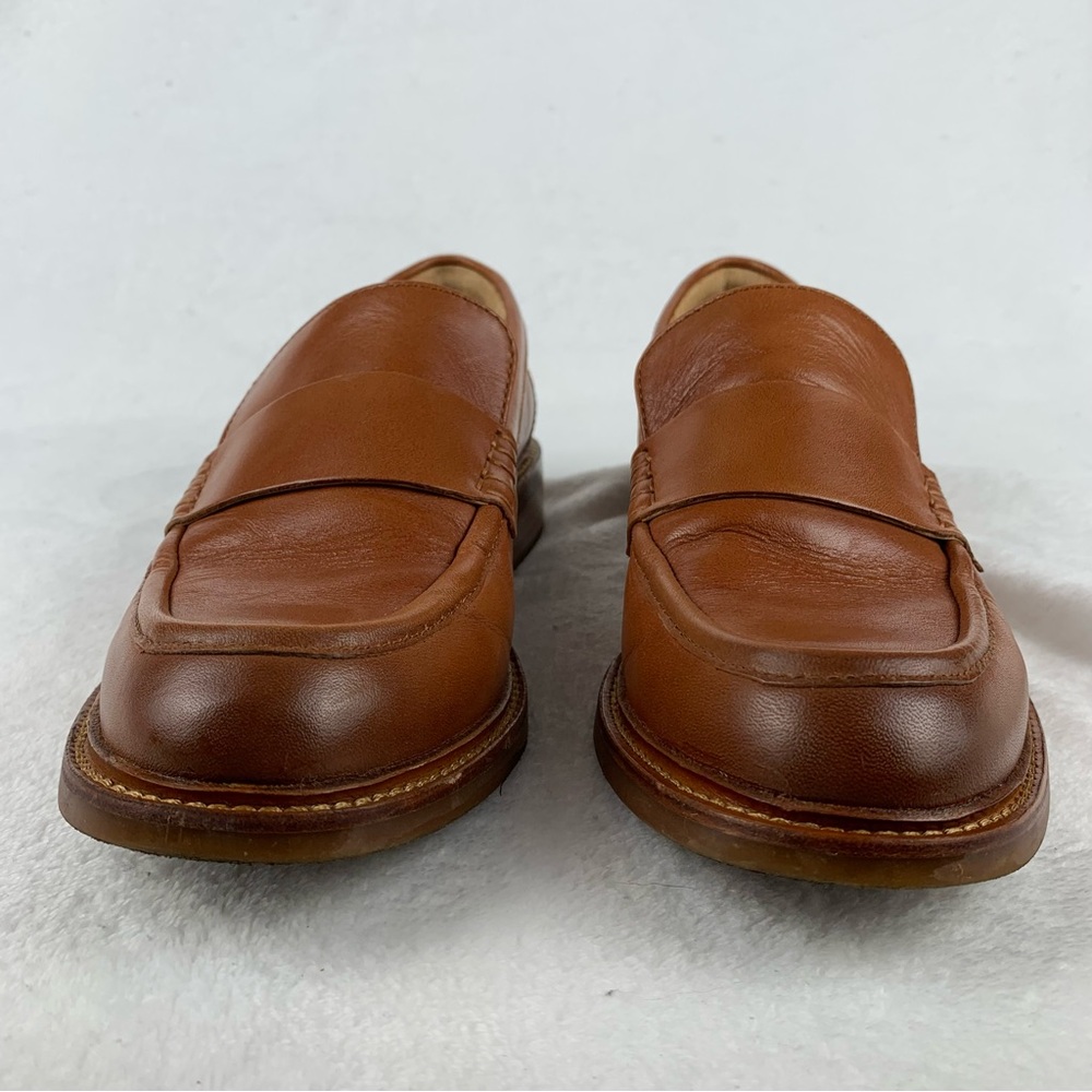 Sofft Women's Meryl Slip On Leather‎ Loafer in Luggage Excellent Used Condition - Picture 4 of 12